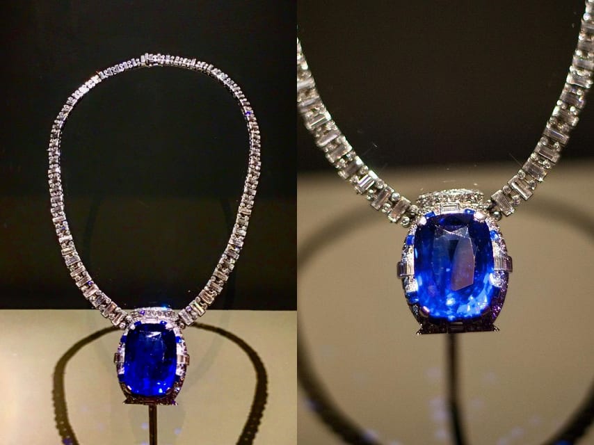 Bismarck deals sapphire necklace