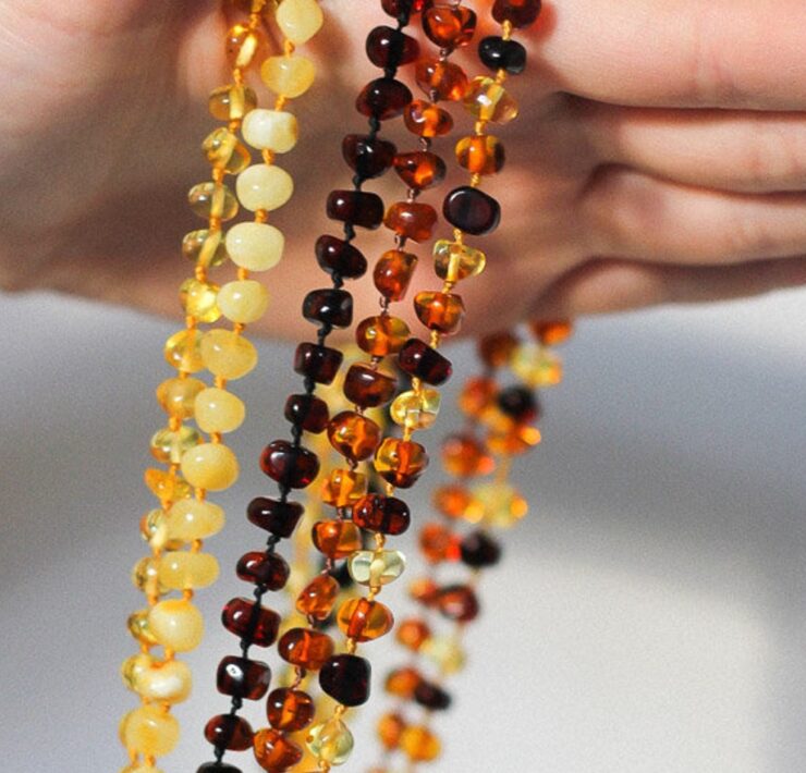 Baltic amber chokers min