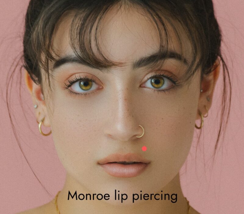 Monroe Piercing Cost, Pain, Healing, Jewelry, Aftercare