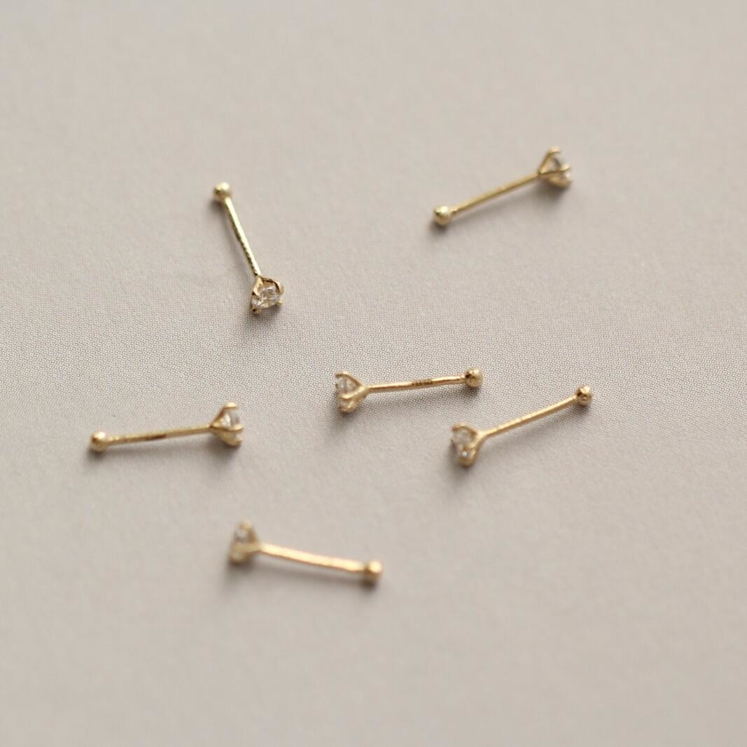 Different types of nose studs and how on sale to take them out