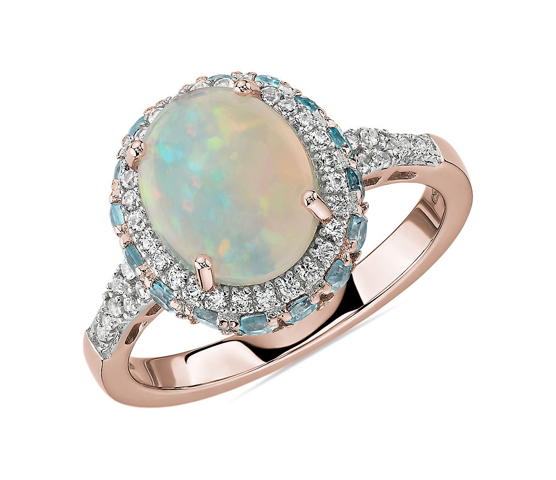 Why choose an opal engagement ring? And our hand-picked collection